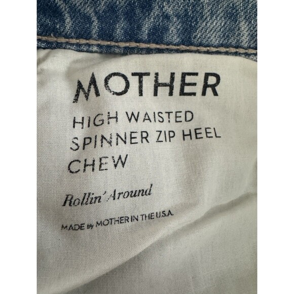 Mother Superior High Waisted Spinner Zip Heel  Size 30 Chew Color Rollin Around - Picture 7 of 15